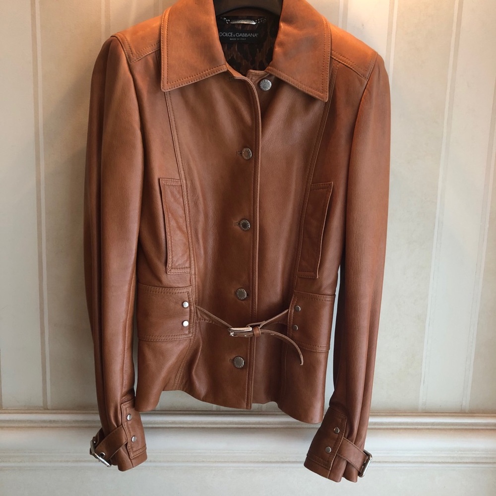 Dolce&Gabbana Leather Jacket